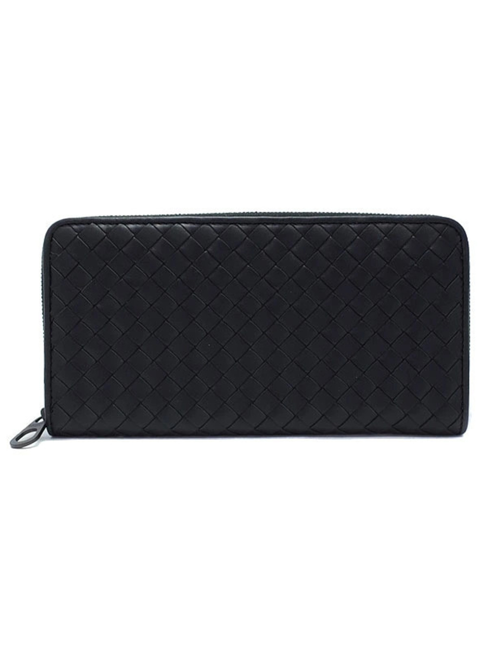 Bottega Veneta Intrecciato Round Zipper Long Wallet